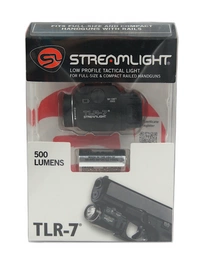 TLR-7 z kluczem do ustawienia szyny i baterią litową CR123A - pudełko