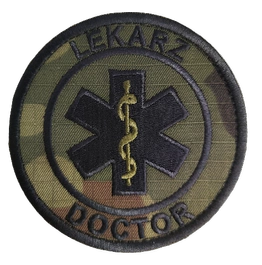 Emblemat Lekarz Doctor - polowy