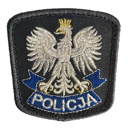 Orzełek Policji do pokrowca z rzepem