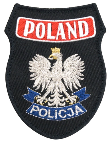 Emblemat Policji "Poland - Policja"