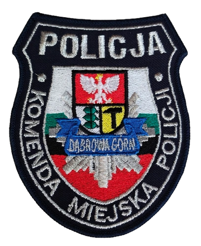 Emblemat Policji - KMP, Dąbrowa Górnicza