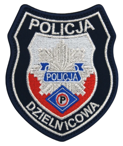 Emblemat Policji - Dzielnicowa