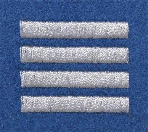 Stopień na beret WP (niebieski / h) - plutonowy