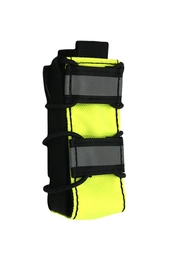 Ładownica szybka pistoletowa długa, Hi-Viz + srebrny odblask