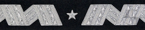 Otok generalski, czarny do czapki Sił Powietrznych - generał brygady