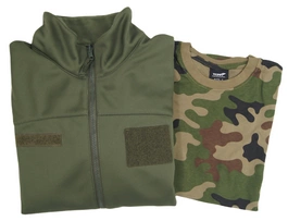 ZESTAW: Softshell 128Z/MON i T-shirt pl camo