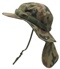 Kapelusz Boonie Hat z osłoną - PolyCotton Ripstop - Pantera Leśna