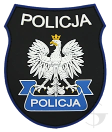 Emblemat Policji PVC 3D uniwersalny