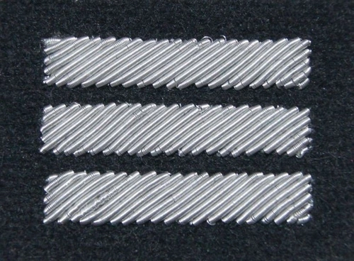 Stopień Wojska Polskiego haftowany bajorkiem do beretu czarnego - starszy kapral