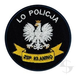 Emblemat szkolny "KŁANINO" POLICJA