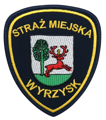 Emblemat naramienny - Straż Miejska WYRZYSK