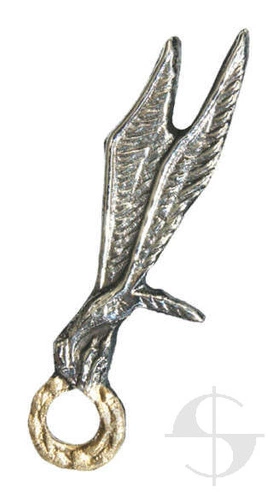 Gapa - odznaka spadochronowa (mała) ze złotym wieńcem
