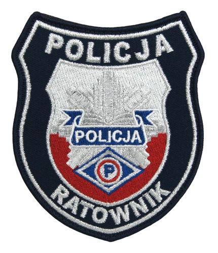 Emblemat Policji - Ratownik