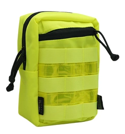 Organizer, panel administracyjny pionowy - Hi-Viz + żółty odblask 3x4