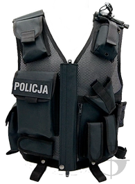 Kamizelka taktyczna Policji - czarna