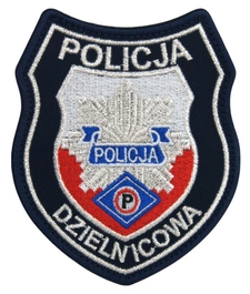 Emblemat Policji - Dzielnicowa