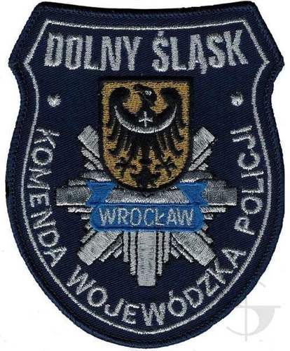 Emblemat Policji - Komenda Wojewódzka Policji, KWP Dolny Śląsk