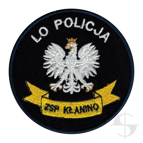 Emblemat szkolny "KŁANINO" POLICJA