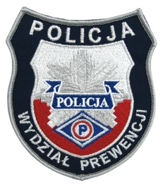 Emblemat Policji - Wydział Prewencji