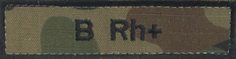 Emblemat - grupa krwi B Rh+