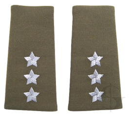 Pagony (pochewki) wyjściowe Wojsk Lądowych - porucznik