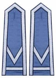 Pagony niebieskie do koszuli Służby Więziennej - sierżant sztabowy
