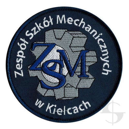 Emblemat szkolny "ZSM Kielce"