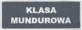 Emblemat szkolny "KLASA MUNDUROWA"