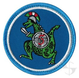 Emblemat wyjściowy 5 batalionu dowodzenia