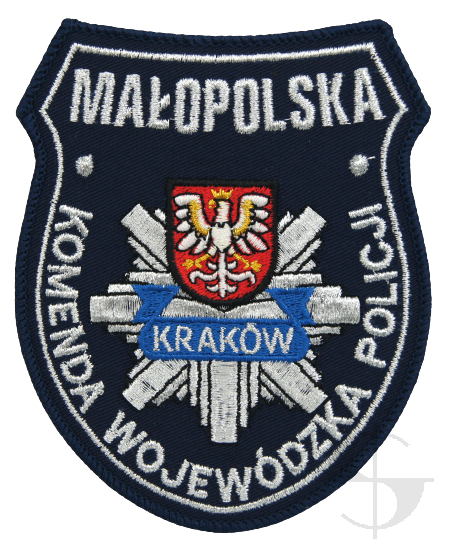 Emblemat Komendy Wojewódzkiej Policji (KWP) Małopolska | Sklep Sortmund