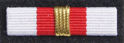 Baretka - Złoty Medal za Zasługi dla Pożarnictwa