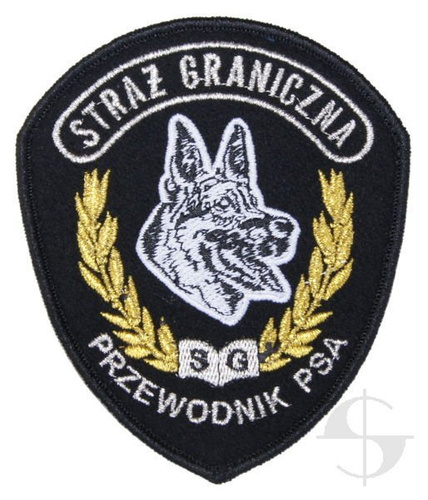 Emblemat Straży Granicznej - Przewodnik Psa