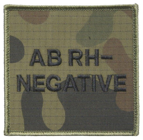 Emblemat - grupa krwi AB Rh- (wz.2010)