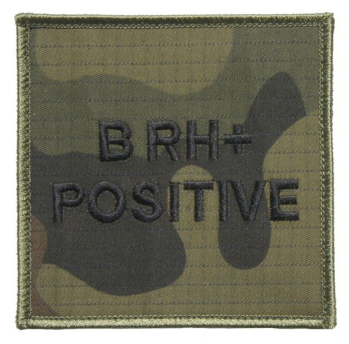 Emblemat - grupa krwi B Rh+ (wz.2010)