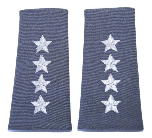 Pagony (pochewki) wyjściowe Sił Powietrznych - kapitan