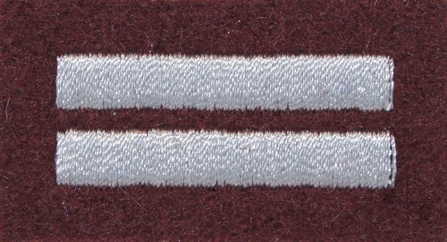 Stopień na beret WP (bordowy / h) - kapral